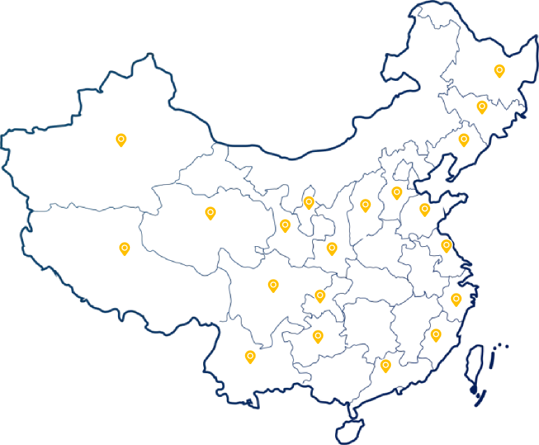 科飞软件业务分布地图